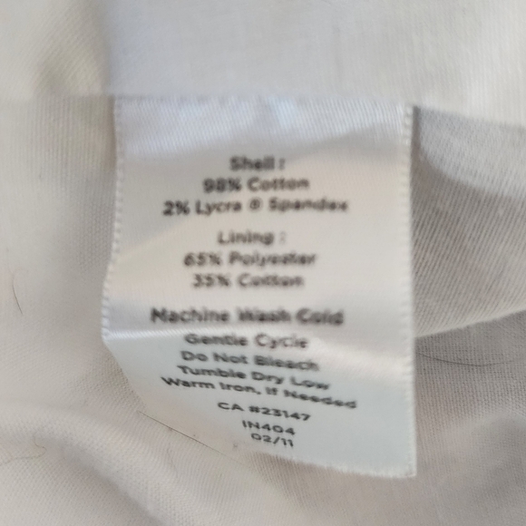 Talbots Blue Floral Flower Lined A Line Midi Skirt Stretch Pleated Size 12 - Picture 6 of 6